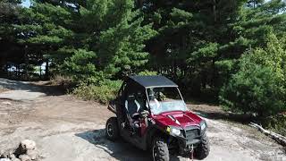 Beautiful scenic ride along the Sequin Trail, Parry Sound, Ontario, Canada