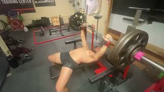 250 Pound Bench Press RPE 8