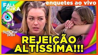 👁️BBB22: BÁRBARA HECK  TEM REJEIÇÃO + NATÁLIA DEODATO CRITICA LINN + ENQUETES AO VIVO