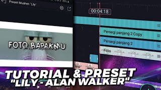 TUTORIAL & PRESET PAKAI LAGU "LILY - ALAN WALKER" | ALIGHT MOTION TUTORIAL