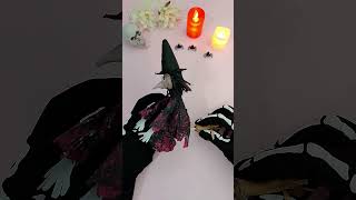 DIY Flying Witch Halloween Decoration Idea #ytshorts #shorts #short #art #halloween2024 #halloween