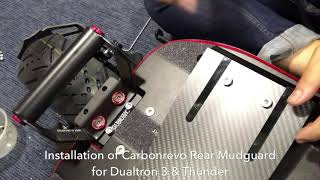 Installation of Carbonrevo Rear Mudguard for Dualtron 3 & Thunder