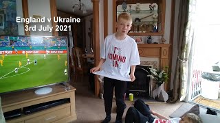 Football At The Caravan - England v Ukraine