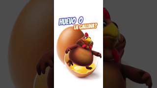 ¿El huevo o la Gallina? #youtubeshorts #shorts #huevos #animals #interesting #sabiasque #gallinas