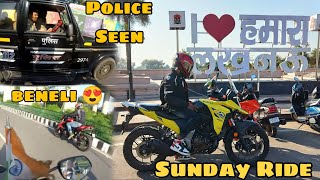 Sunday Ride Suzuki Gx250 || Police Stopped Me 😰|| Lucknow Sunday Ride