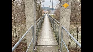 Hängelisteg in Hasle-Rüegsau im Emmental