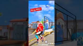 Ping 999+. Free Fire