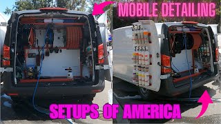 Mobile Detailing Setups of 2024!!! Setups of America! MERCEDES METRIS EDITION!