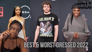 BEST & WORST DRESSED BET AWARDS 2022 FASHION ROAST