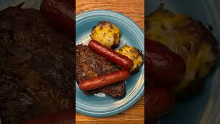 Reheat Carnivore leftovers in the air fryer. #carnivore #grassfedbeef #meat #airfryer #beefsteak