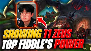 I MET T1 ZEUS IN SOLOQ AND THE GAME WAS INSANE 🤯