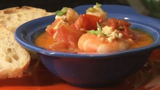 Shrimp and Scallop Bake with Tomato and Feta - America's Heartland: Farm to Fork with Sharon Profis