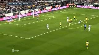 Carlos Tevez Amazing Shot (Juventus-Lazio 4-1) // Serie A 2013-2014 [HD]