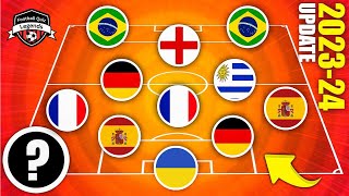 GUESS THE CLUB BY PLAYERS’ NATIONALITY - UPDATED 2024 | FOOTBALL QUIZ 2024