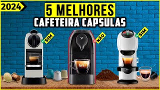 AS 5 MELHORES CAFETEIRA CÁPSULA/ CAFETEIRA DE CÁPSULA EM 2024!