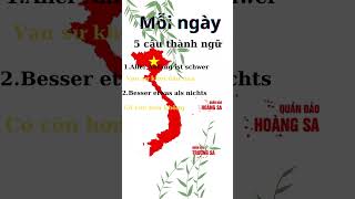 #Shorts Redewendungen Teil1 || Thành ngữ tiếng Đức Vietsub.