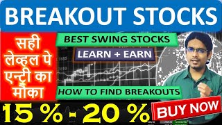 BREAKOUT SWING STOCKS | LEARN + EARN | 11JUN24 | BY ABHIJIT ZINGADE