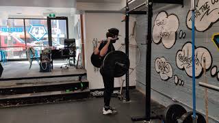 Camber Bar Reverse Lunges