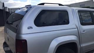 New 2017 Volkswagen Amarok V6 in Reflex Silver with UniUte Canopy