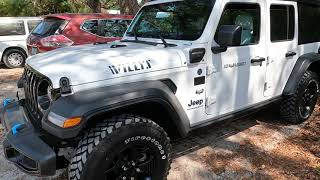 Jeep and Panoramic View