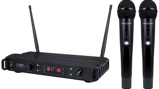 Kam KWM1940 HH V2 Twin Wireless Microphone System