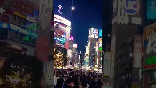 Shibuya Crossing #shorts #shortsvideo #shibuyascramblesquare #tokyo #japan