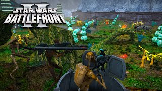 Star Wars Battlefront 2 (Classic 2005) - Belsavis: Icebound - CIS Side