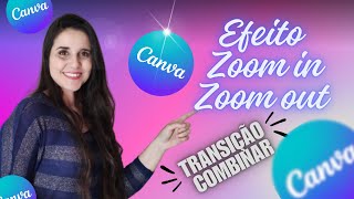 ✅Aprenda o Efeito Zoom In e Zoom Out  no Canva pelo celular | Transição de Elementos idênticos