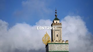 Inside the Great Mosque of Paris