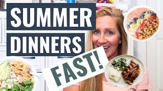 Summer Dinner Recipes | Easy summer meal ideas for busy families!