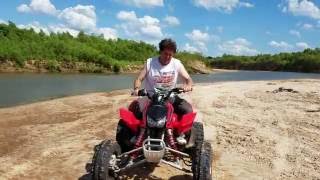 TRX450R IN THE SAND