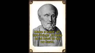 Hippocrates' Wisdom: Do No Harm.