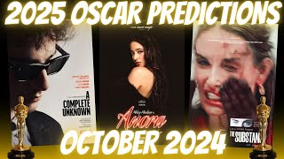 2025 Oscar Predictions - All Categories | October 2024