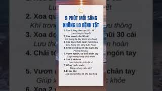 Mỗi sáng không lo bệnh tật | Bác sĩ Trang #bácsĩtrangxươngkhớp #lamdep #bácsĩtrang