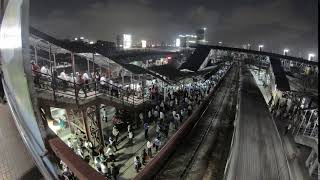 BANDRA STATION NIGHT TIMELAPSE