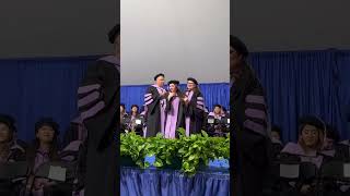 Being hooded my parents at my dental graduation #dentalschool #dentist