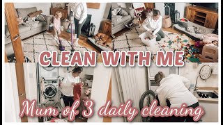 EVERYDAY CLEAN WITH ME | REALISTIC CLEAN WITH ME AS A MUM | CLEANING MOTIVATION | Emma Nightingale