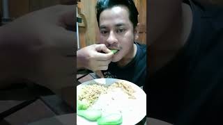 Makan Pecel Mie Sama Jipang Rebus