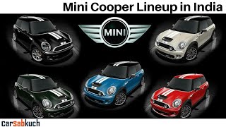 Mini Cooper Lineup in India