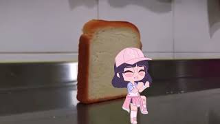 the bread fell on me 🍞😭#gacha #funny #bread #meme