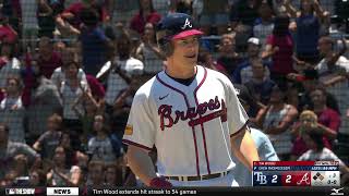 16 Jun 2024 - Rays at Braves in 4k - 55 game hitting streak!