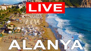 Alanya Live camera. KLEOPATRA BEACH. Alanya Turkey 16.12.2023 #alanya #turkey #beach  #livestream