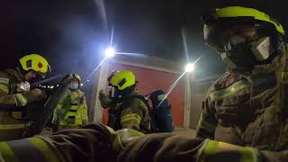 Training Exercise at Stapleford Fire Station.