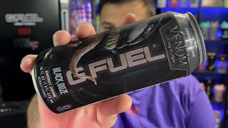 G FUEL Venom Black Ooze Can Review And Taste Test!