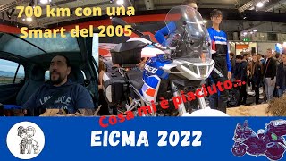 EICMA 2022 , 700km con una Smart del 2005