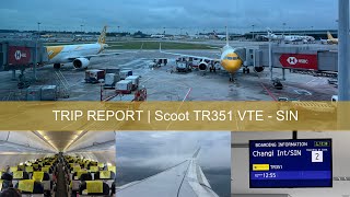 TRIP REPORT | Scoot TR351 VTE - SIN 16/5/2024