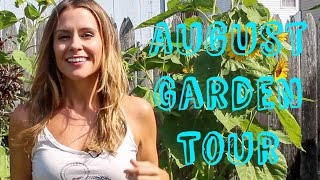 August Garden Tour - TOMATOES! Peppers, eggplant, squash and more!