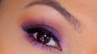 Purple Smokey Eyes: Jaclyn Hill Favorites Palette Tutorial