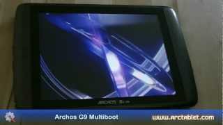 Archos G9 multiboot and ICS@BLUE custom firmware install