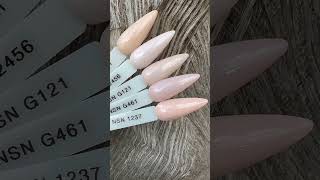 Nude Pudry Tytanowe Manicure Tytanowy NSN New Style of Nails #paznokcie #nails #nailstyle #fun